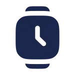 Watch Square SVG Icon